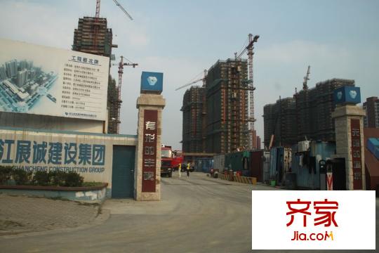中天和景苑項目西門實景2012.11.15
