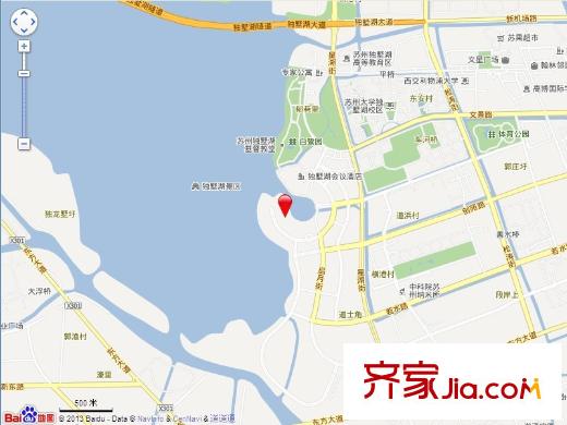 半月灣區(qū)位圖