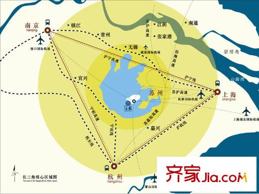 涵園交通區(qū)位圖