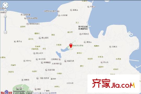 昌興平方米園交通圖