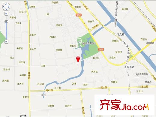 冠城大通瓏灣交通圖