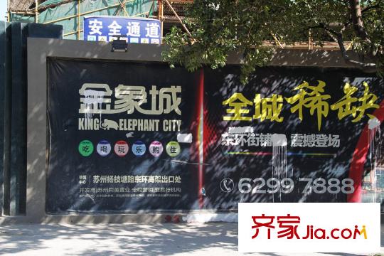 領(lǐng)秀冠南苑周邊50米東環(huán)路上金象城