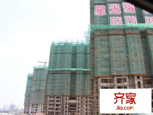 星光耀廣場(chǎng)工地2014.7.21