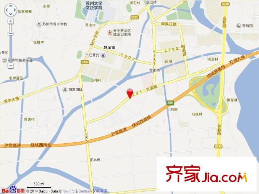 藍光COCO蜜園交通圖