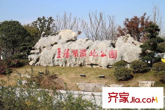 瑞景國(guó)際項(xiàng)目南500米蘆蕩湖濕地公園