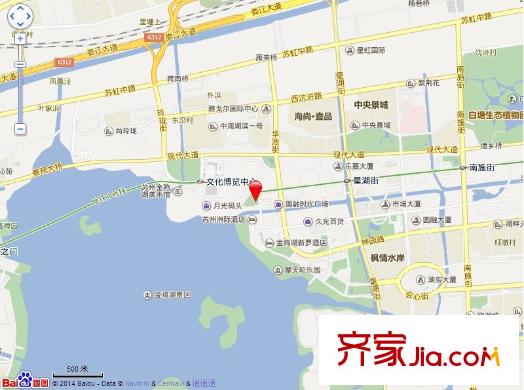 誠品居所交通示意圖