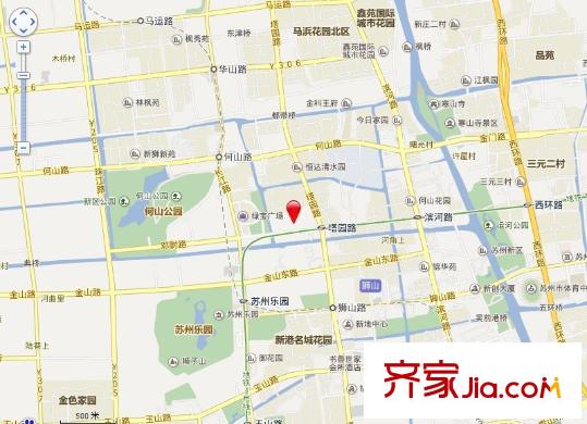 中旅獅山名門交通圖