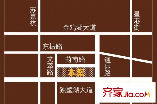 和融優(yōu)山美地城墅區(qū)位圖