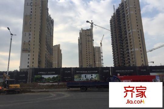 中房頤園售樓處實(shí)景2015.12.18