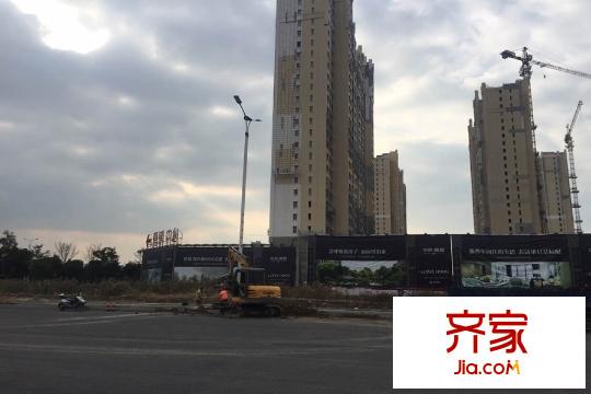 中房頤園售樓處實(shí)景2015.12.18