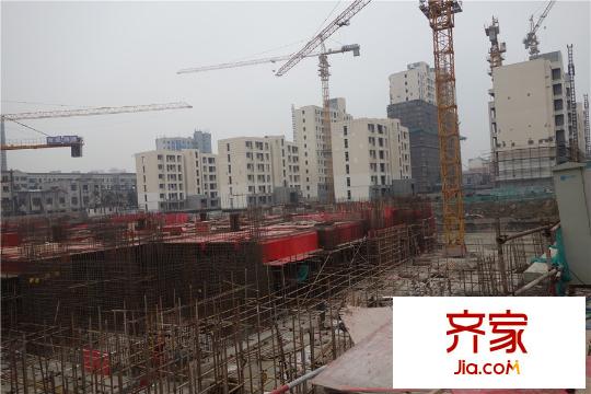 津西新天地工地在建實景2015.2.3