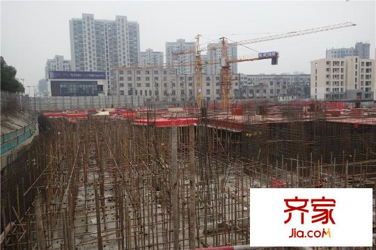 津西新天地工地在建實景2015.2.3