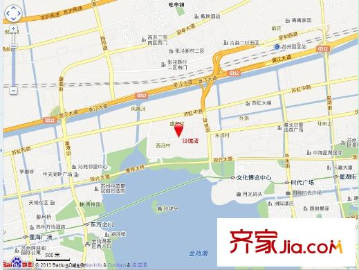 萬(wàn)科玲瓏灣天萃交通圖