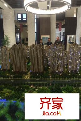 中房頤園售樓處實(shí)景2015.12.18