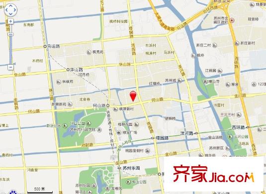 津西新天地交通圖
