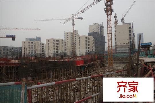 津西新天地工地在建實景2015.2.3