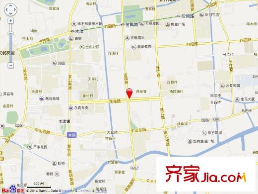 正榮幸福城邦交通圖