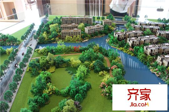 萬科璞悅灣售樓處沙盤實(shí)景2015.9.24