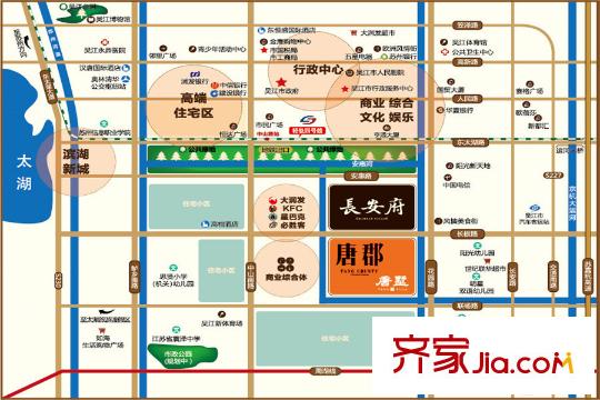 亨通唐墅區(qū)位圖