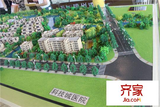 萬科璞悅灣售樓處沙盤實(shí)景2015.9.24