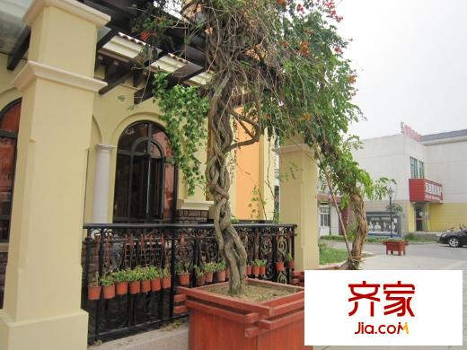 華園麗都陽(yáng)光售樓處外部實(shí)景(2014-06-21)
