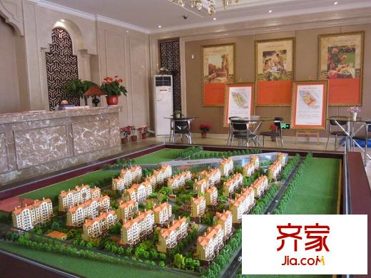 華園麗都陽(yáng)光售樓處室內(nèi)實(shí)景(2014-06-21)