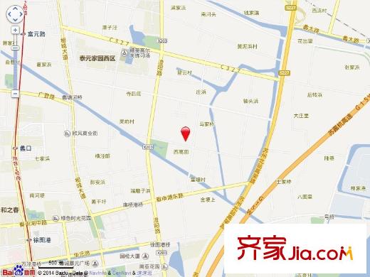 星湖花海交通示意圖