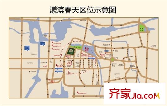 立新漾濱春天區(qū)位圖