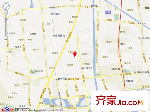 西湖君庭交通示意圖