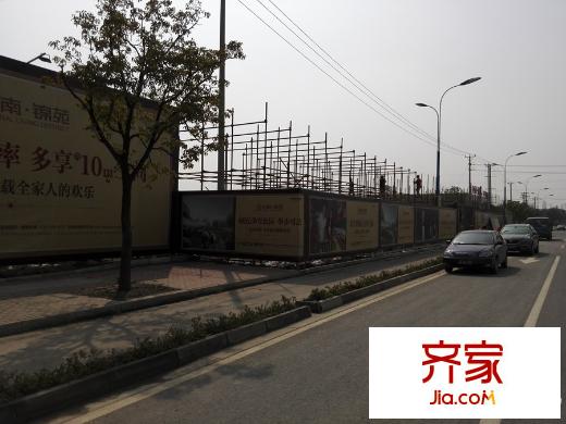 中南錦苑工地最新進度圖（2015.3.21）