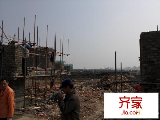 中南錦苑工地最新進度圖（2015.3.21）