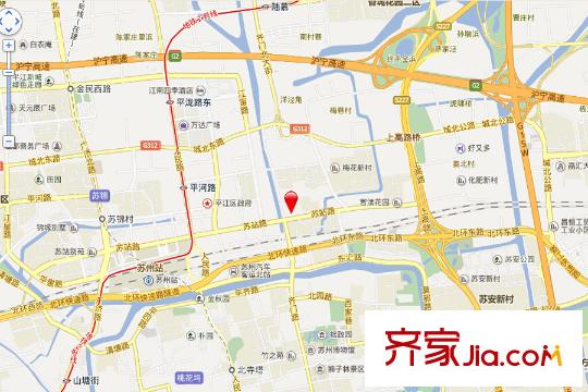 齊門人家交通圖