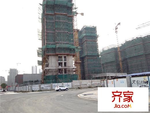 仁恒棠悅灣工地進度實景2015.8.3