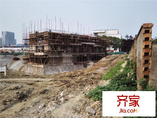 仁恒棠悅灣工地進(jìn)度實(shí)景2015.8.3