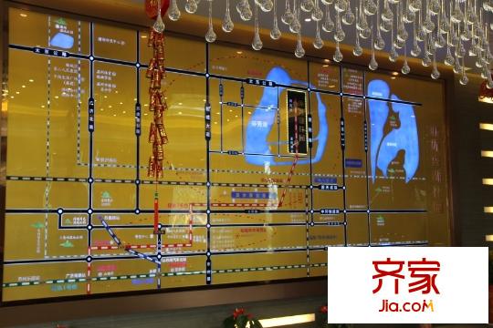 環(huán)秀湖花園售樓處區(qū)位圖2015.03.13