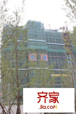 中航樾公館工地在建實(shí)景2015.9.24