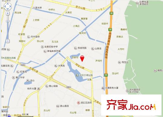 中航樾公館交通圖
