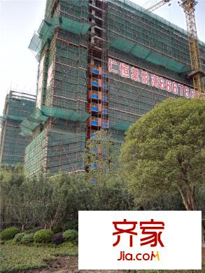 仁恒棠悅灣工地進(jìn)度實(shí)景2015.8.3