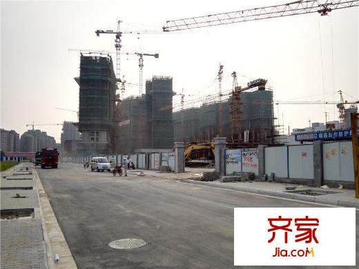 仁恒棠悅灣工地進度實景2015.8.3