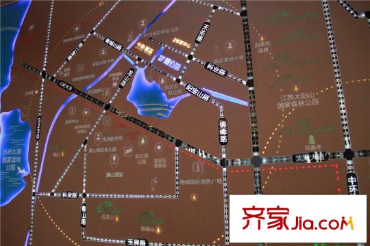 中航樾公館交通圖
