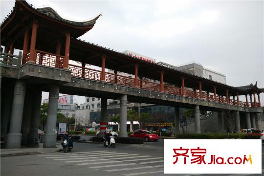 朗詩相門綠郡項目北20米蘇州大學北校區(qū)外天橋