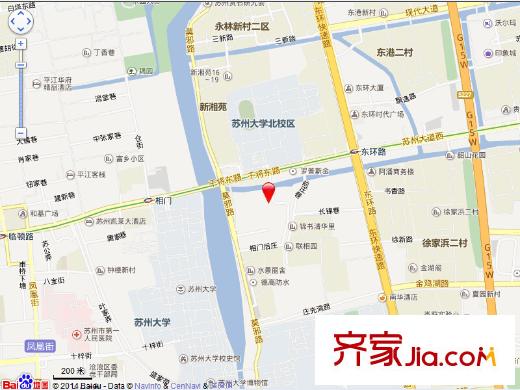 朗詩相門綠郡交通圖