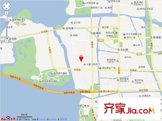 水墨江南交通圖