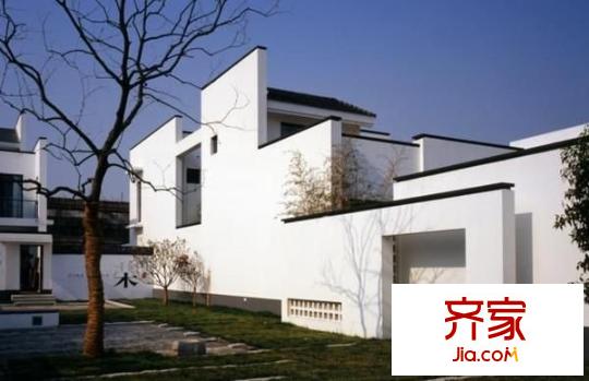 水墨江南外景圖 