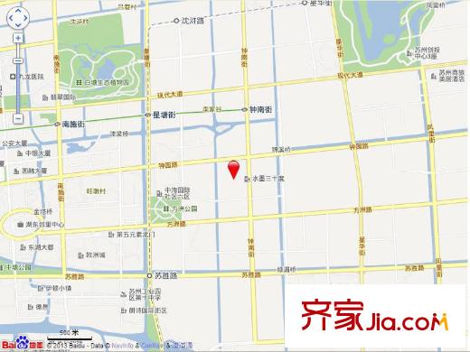 天地源水墨三十度交通圖交通示意圖