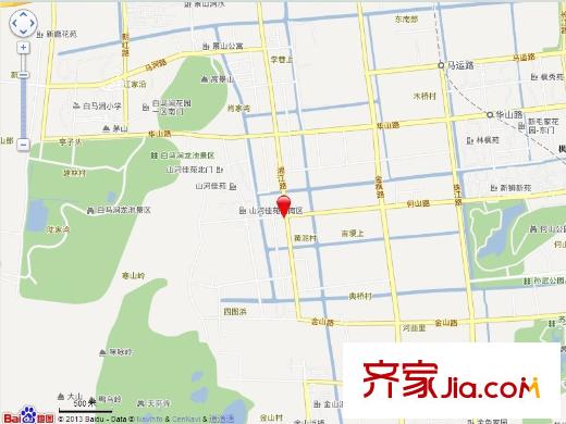 新創(chuàng)悅山墅交通圖