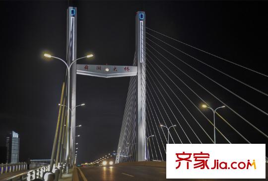 中央公園城向西北1000米盛澤新城舜湖大橋