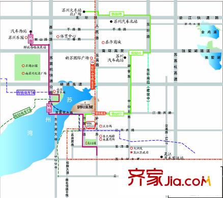 新湖明珠城區(qū)位圖