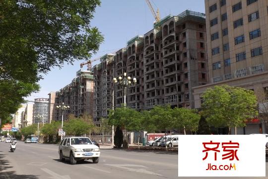 白銀國芳國際?世貿(mào)花園實(shí)景圖