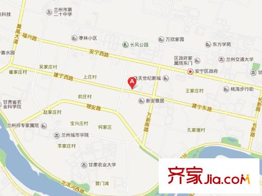 新康花園交通圖